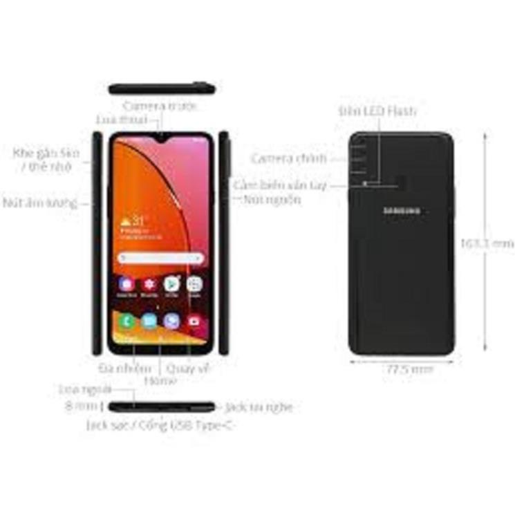 [ Rẻ Vô Địch ] điện thoại Samsung Galaxy A20s Chính Hãng, 2sim ram 4G rom 64G, Cân mọi Game nặng chất