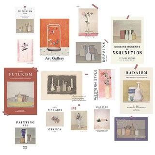 SET POSTCARD DECOR CỔ ĐIỂN