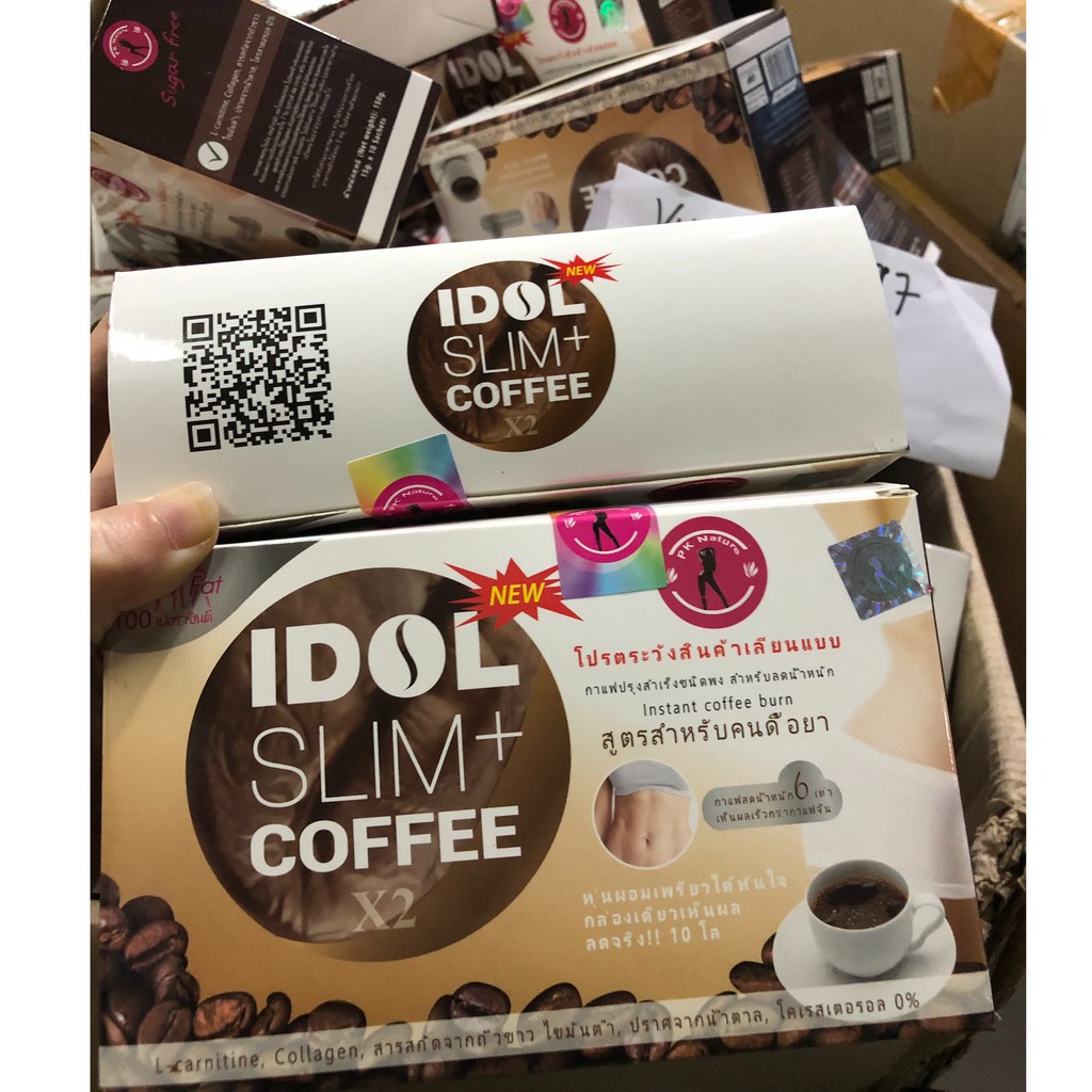 GIẢM CÂN MẠNH IDOL SLIM + COFFEE dạng gói hàng xuất xịn