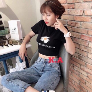 .... Áo thun nữ Croptop  siêu hot