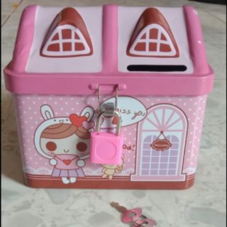 KÉT SẮT MINI ( HÌNH NGÔI NHÀ CUTE CHO BÉ )