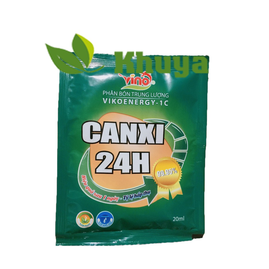 Phân bón trung lượng Canxi 24h 20ml Vinco