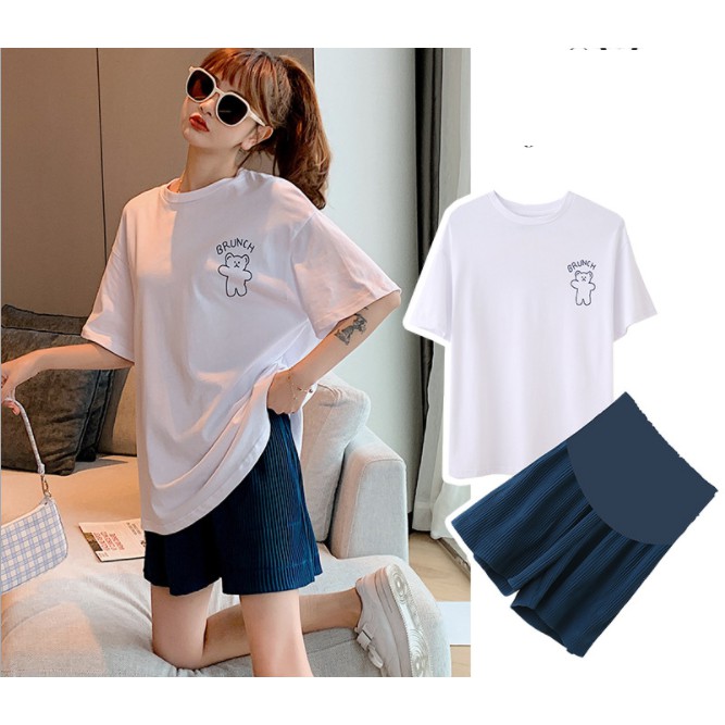 Set Áo Quần Bầu Đồ Bộ Bầu SAQ146