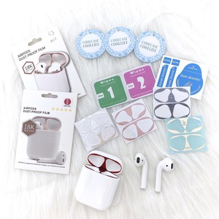 Miếng dán viền bảo vệ hộp sạc tai nghe chống bụi cho AirPods