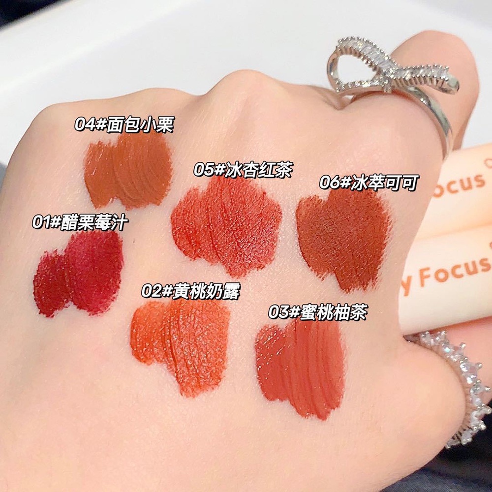 Son Môi Màu Gradient Nhung Mờ Tiện Dụng Dành Cho Nữ Sinh