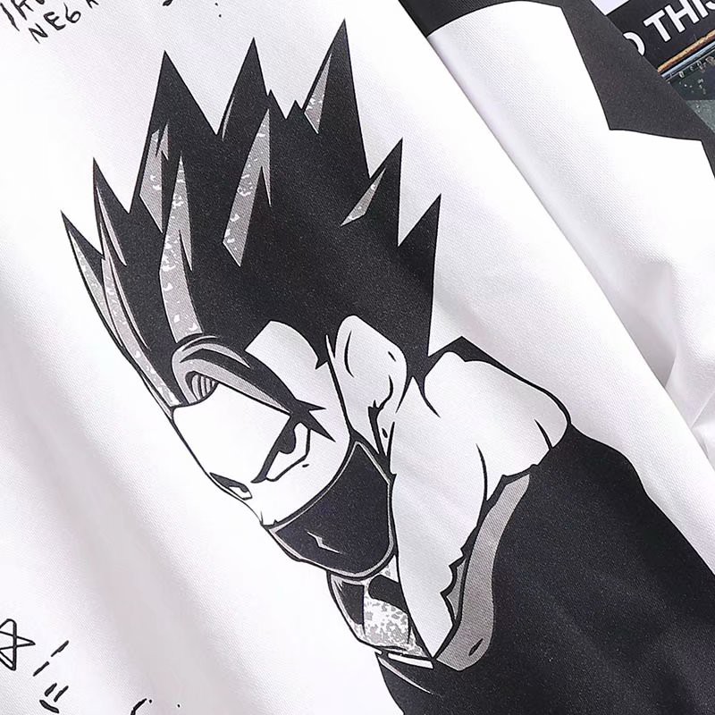 Áo hoodie tay dài in họa tiết hoạt hình phong cách đường phố size m-3xl | BigBuy360 - bigbuy360.vn