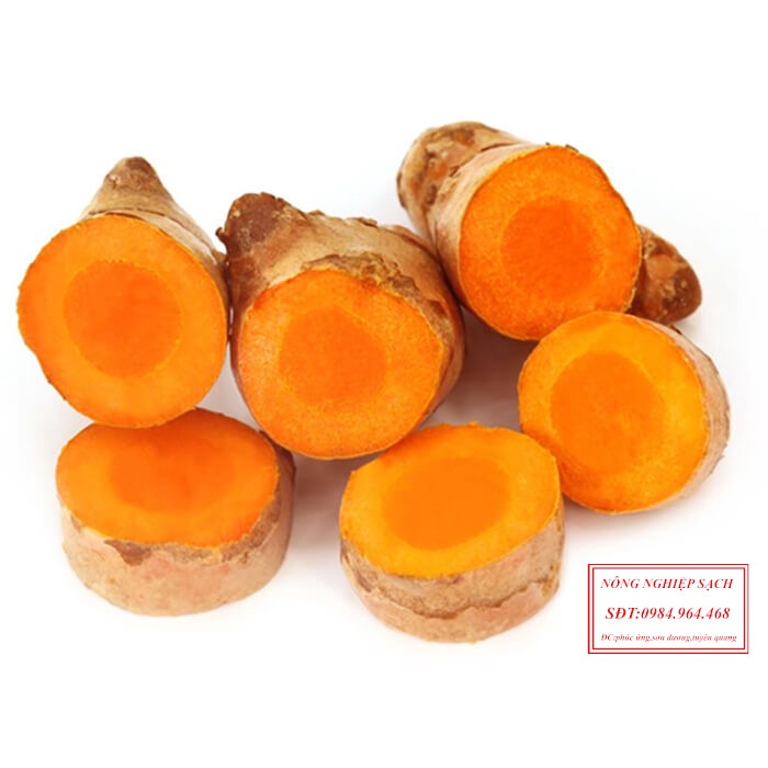 Củ nghệ vàng tươi