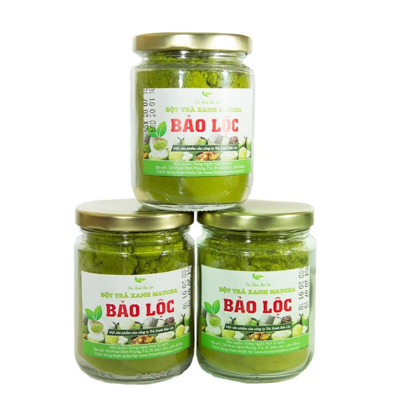 Bột Trà Xanh Matcha Bảo Lộc 50g hàng vnxk