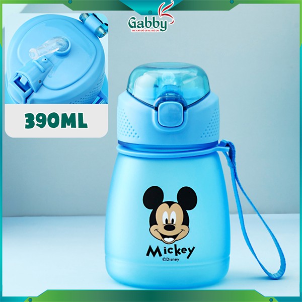 BÌNH UỐNG 390ML DISNEY(SPIDERMAN - CAPTIAN - MINNIE - MICKEY)