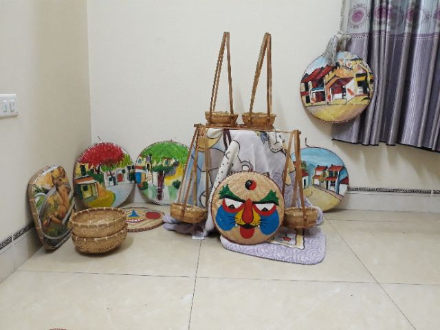 Quang gánh tạo hình trang trí