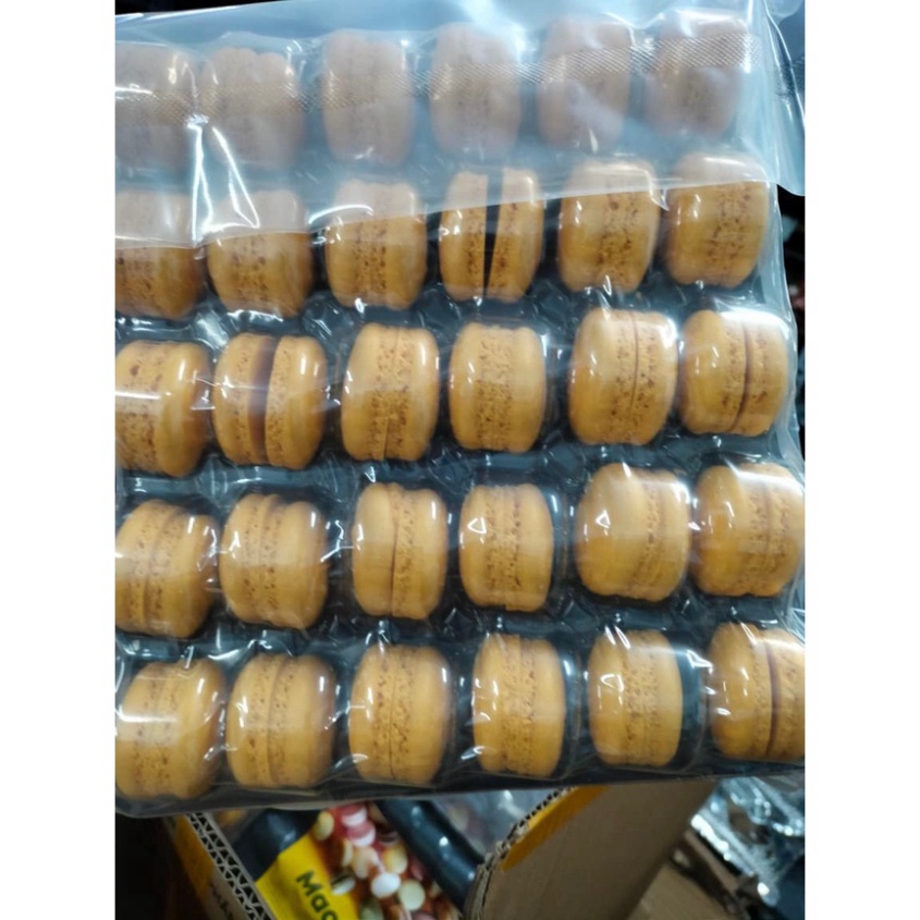 đồ trang trí làm bánh kem [FREESHIP❤️] Vỉ 30 chiếc bánh macaron siêu ngon