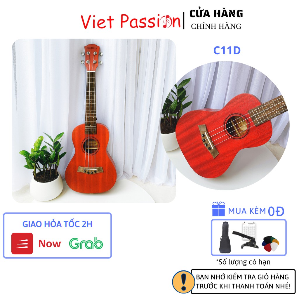 Đàn ukulele concert size 23 inch C5T chất liệu gỗ giá rẻ chất lượng Viet Passion