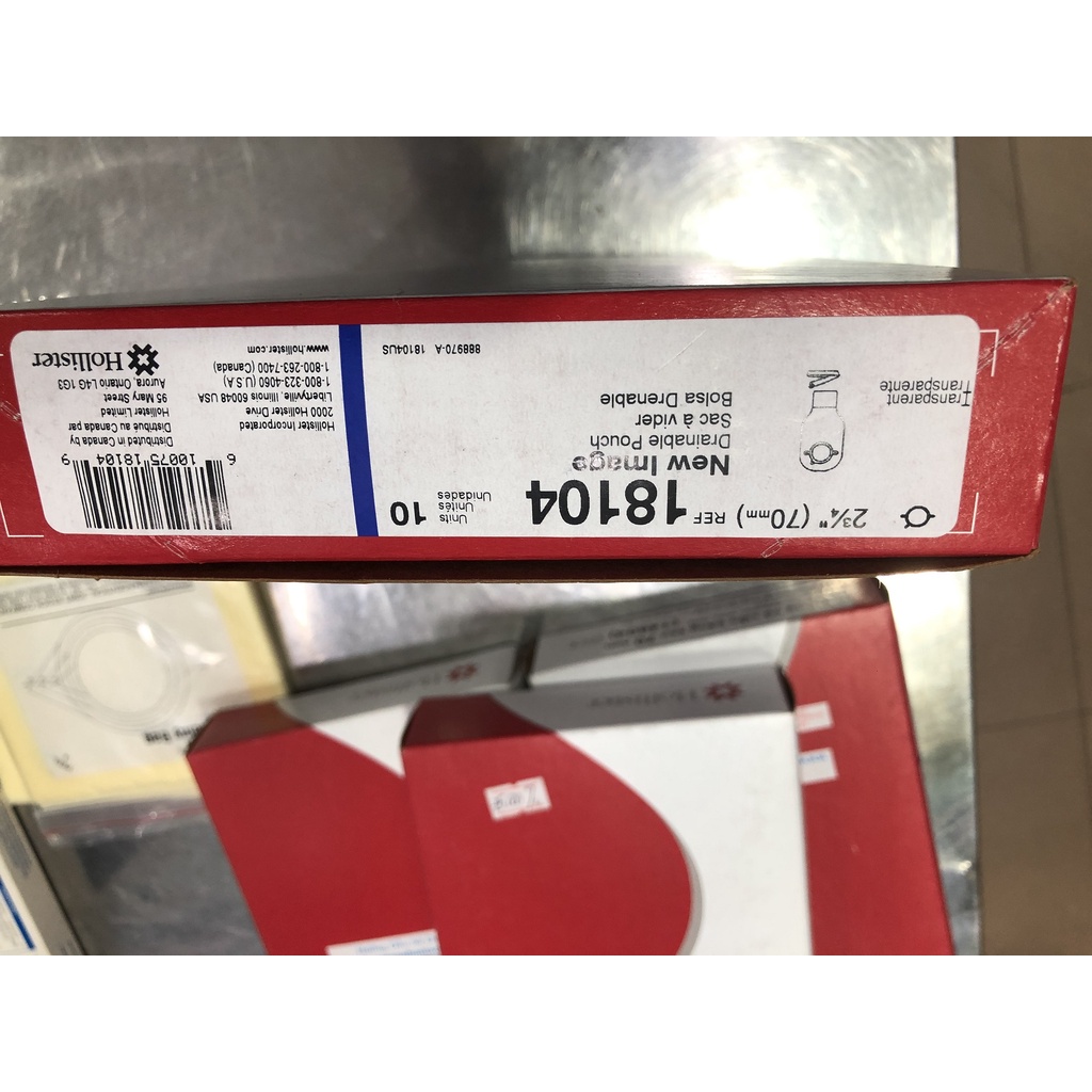 ❤Túi hậu môn nhân tạo hai mảnh HOLLISTER túi chứa phân hậu môn nhân tạo hai mảnh HOLLISTER 18102 18103 18104