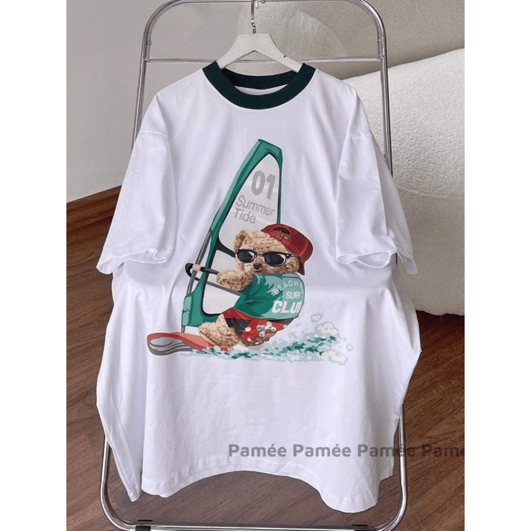 (HCM) ÁO THUN NAM NỮ FORM RỘNG THỜI TRANG HÀN QUỐC SIÊU ĐẸP - HOTTREND GENZ CHO CÁC BẠN TRẺ KM FASHION