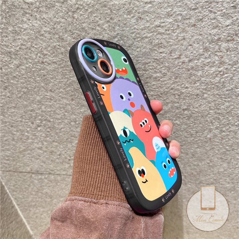 Ốp Điện Thoại TPU Mềm Hình Quái Vật Hoạt Hình Cho Redmi Note 10 11 10S 10Pro 8 9Pro 9s 11Pro + 10 9 10A 10C 9T 9A 9C