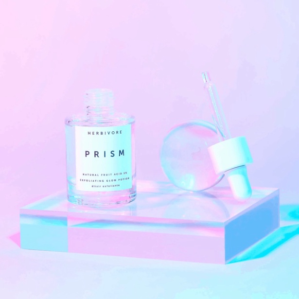 Sample mẫu thử Serum HERBIVORE PRISM Exfoliating Glow Potion - Làm sáng da, đều màu, cải thiện kết cấu da