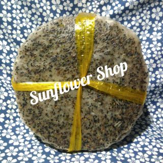 Bánh tráng mè dừa Sunflower handmade (size 16-17 cm- 50 cái- bánh sống)