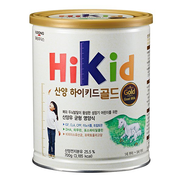 Sữa dê Hikid hàn quốc hộp 700gr - Sữa Hikid nội địa bổ sung vitamin, tăng chiều cao cho bé - tranglinhkorea