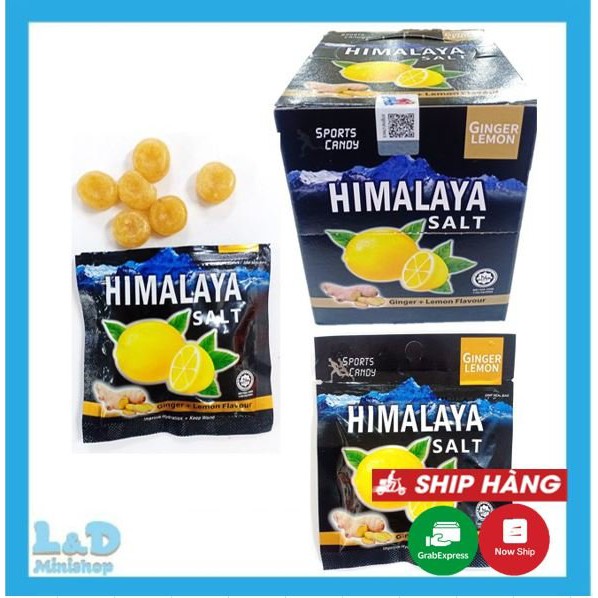 Combo 1 Hộp Kẹo Ngậm Chanh Muối Gừng Himalaya