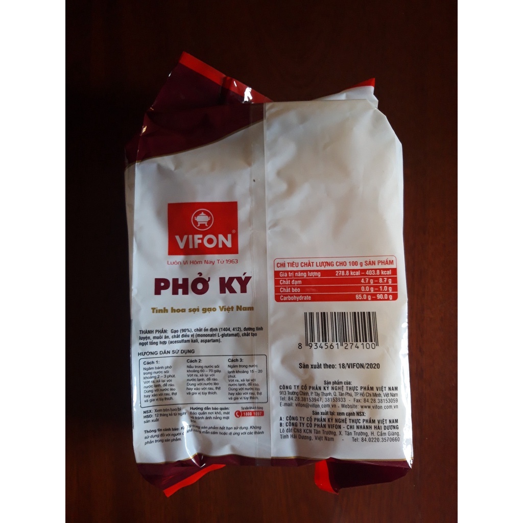 Phở ký Vifon 500g date: 11/2022