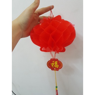 Lồng đèn đỏ chữ Phúc 40/35cm Cực dày - Đèn lồng Đỏ chúc mừng năm mới (nilon)