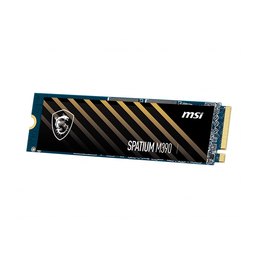 Ổ cứng SSD MSI SPATIUM M390 500GB NVMe M.2 2280 PCIe Gen 3.0x4 (Đọc 3300MB/s, Ghi 2300MB/s) new