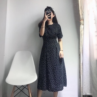 Đầm chấm bi