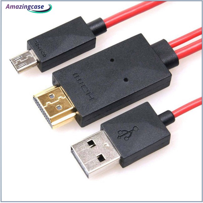 Dây cáp chuyển đổi Micro USB sang HDMI 1080P HD TV dành cho điện thoại Android