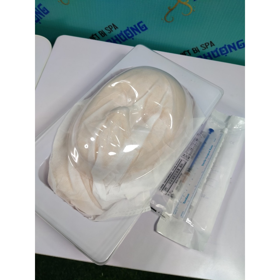 ĐẦU CANH SILICON HỌC TIÊM FILLER - Đầu MANOCANH HỌC CĂNG CHỈ CHUẨN NHƯ MẶT THẬT - Đủ Bộ Kim + Chỉ ,Hàng Cao Cấp