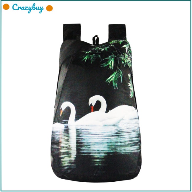 Cr Ba Lô Du Lịch Siêu Nhẹ Chống Thấm Nước Có Thể Gấp Gọn Tiện Dụng