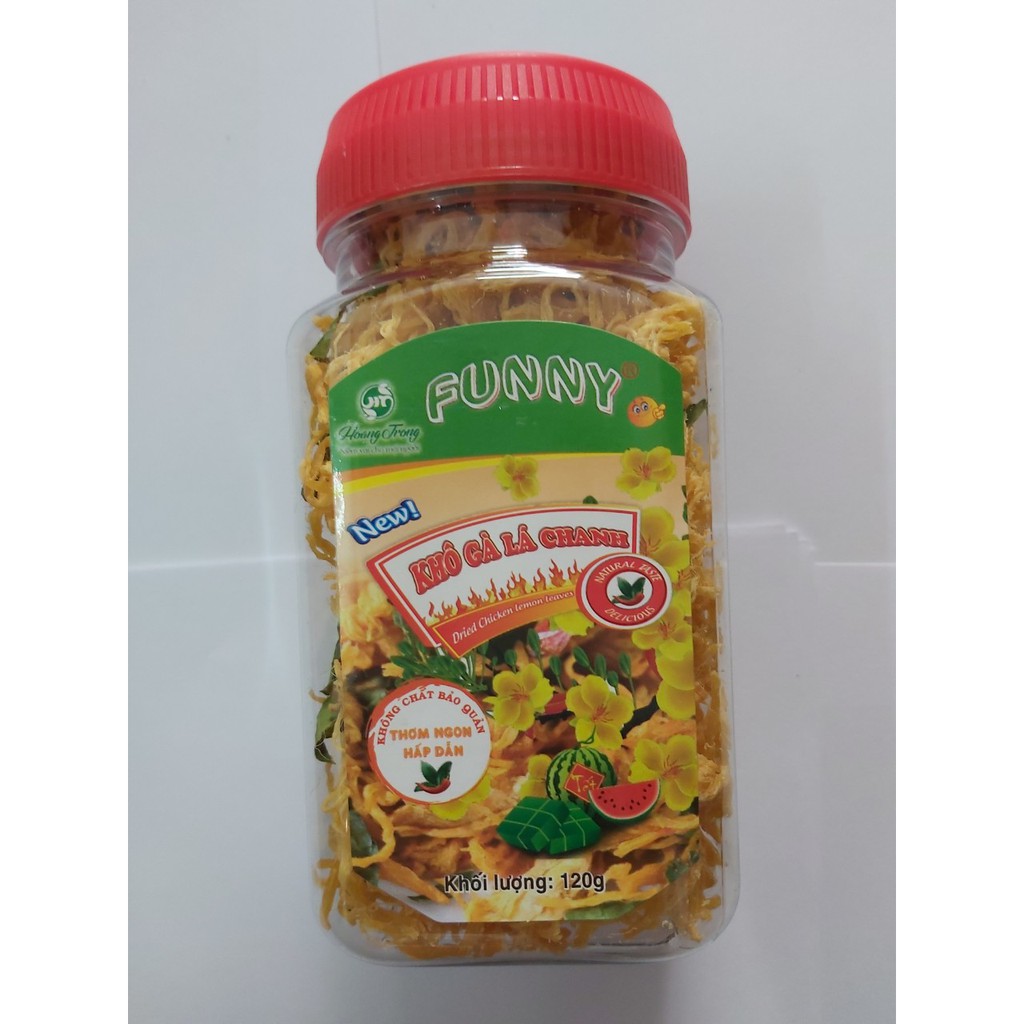 250GR KHÔ GÀ LÁ CHANH SIÊU SẠCH