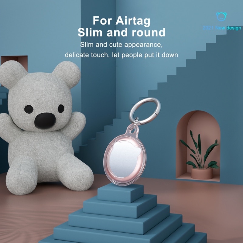 TPU Protective Case For Airtag Cover Hangable Keychain Locator Tracker Cover For airtags Case | BigBuy360 - bigbuy360.vn