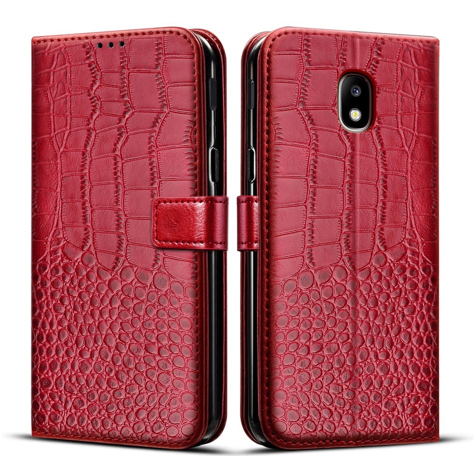 Ốp Lưng Điện Thoại Dạng Ví Da Lật Dành Cho Samsung Galaxy J7 2017 Case On J730 J7 Pro Samusng J7 2017