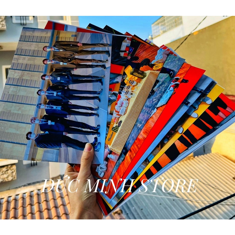POSTER IDOL NHÓM BTS DECAL CÓ KEO SẴN DÁN TƯỜNG TRANG TRÍ SIÊU ĐẸP
