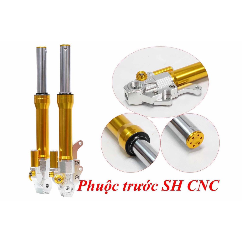 Phuộc trước NVX155 - SH - Vario - Click CNC_Dochoixemaynhapkhau