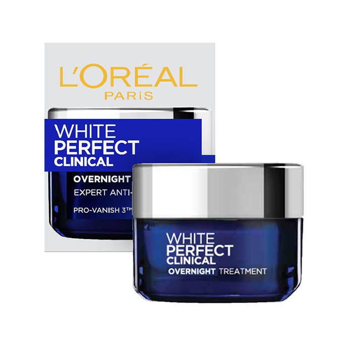 Kem Dưỡng Đêm Giảm Thâm Nám - Trắng Mịn LOreal White Perfect Clinical (50ml)