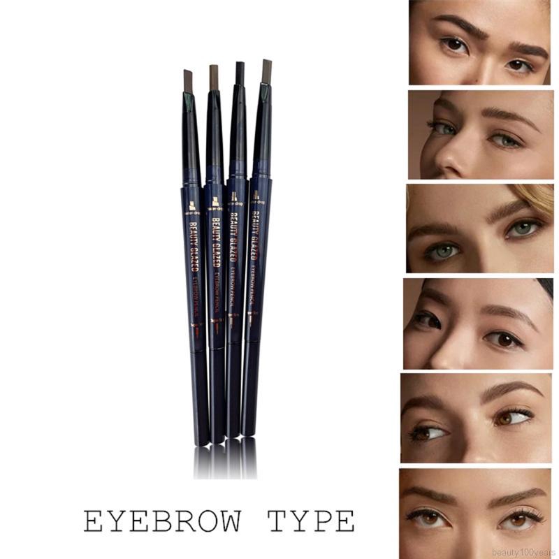 [Hàng mới về] Chì kẻ chân mày BEAUTY GLAZED 2 đầu chống nước chống thấm mồ hôi giữ màu tốt | BigBuy360 - bigbuy360.vn