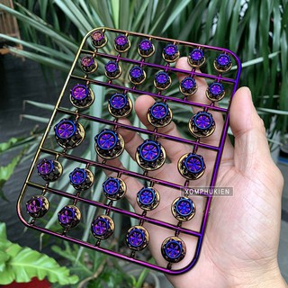Chụp Ốc Xi Titan Trang Trí Xe Máy [ 1 Bộ 30 cái ]