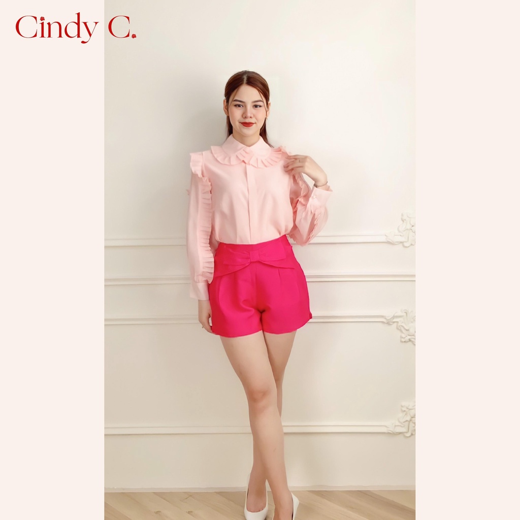 [CINDY 139] Áo Mon Coeur CINDY C chất liệu Linen thiết kế sang trọng lịch sự 803