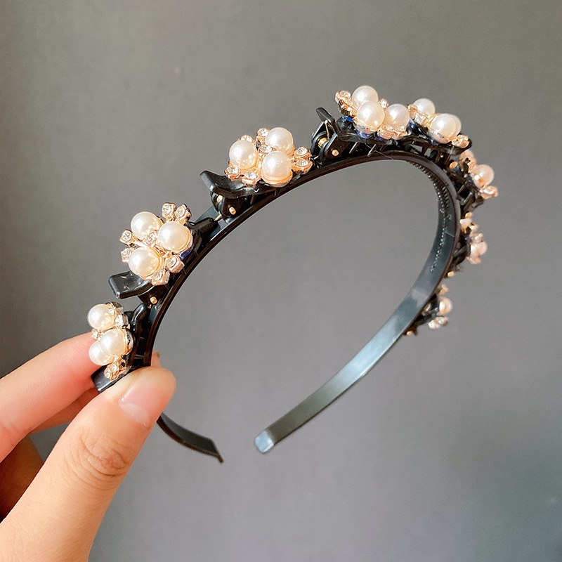 IF ME Cài tóc thiết kế họa tiết rỗng nhiều lớp thời trang cho nữ