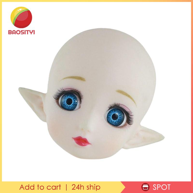 Đầu Búp Bê BJD 1 / 6 Có Thể Di Chuyển Được