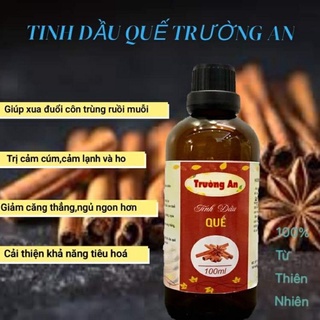 Tinh dầu quế nguyên chất đậm đặc chai 100ml thơm phòng xua muỗi chống côn trùng