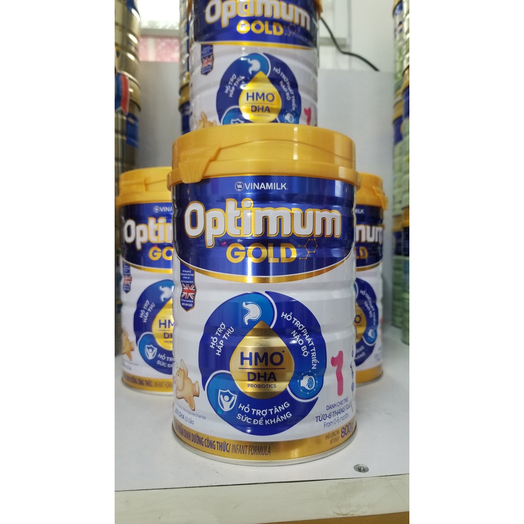 Sữa bột Optimum gold số 1 lon 800g - Dành cho trẻ từ 0 đến 6 tháng tuổi