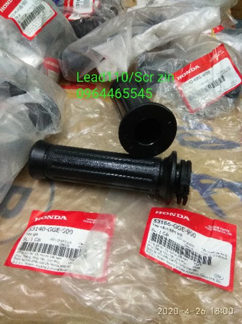 Bao tay ống ga Lead110/SCR zin chính hãng Honda VN