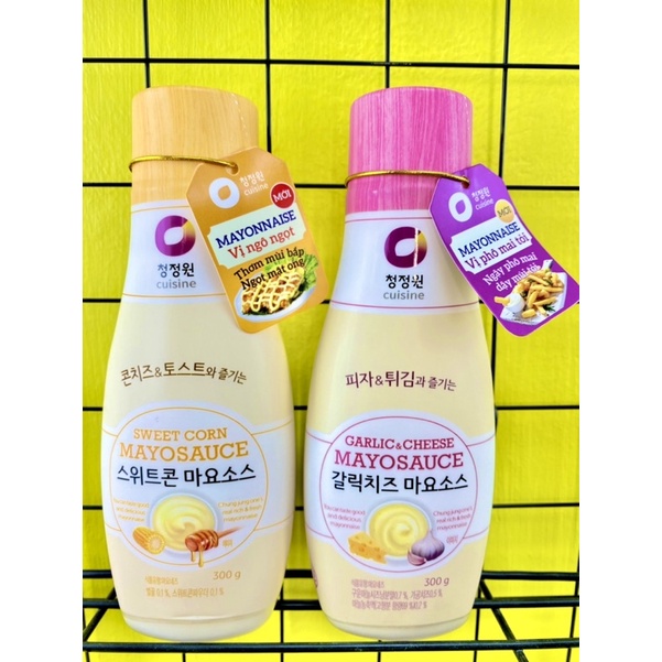 Xốt mayonnaise Hàn Quốc Deasang chai 300g