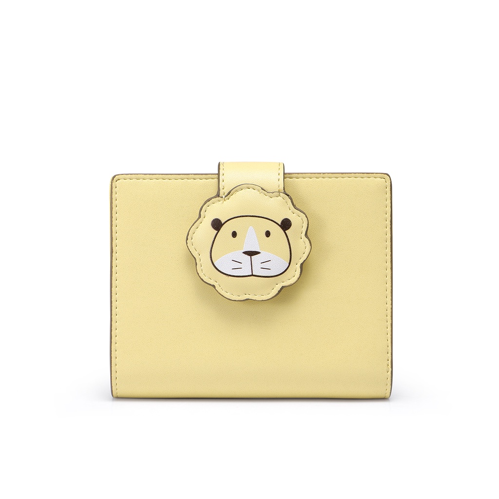 Ví nữ mini cute Nucelle cầm tay đẹp dễ thương đựng tiền thẻ nhiều ngăn hoạ tiết hình thú ViAnh Store 070715