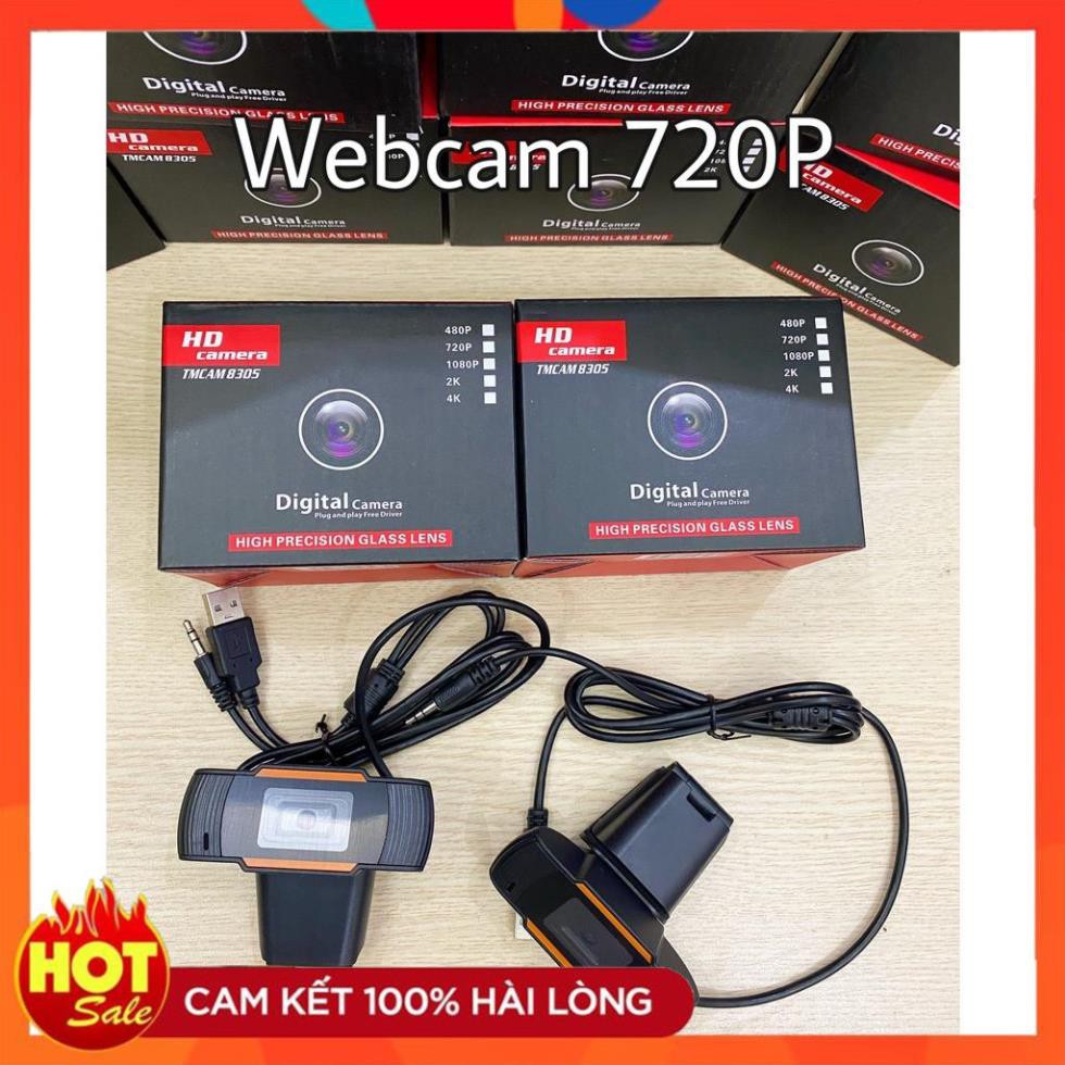 [Hàng Xịn] Webcam máy tính 720P  học online, trực tiếp, zoom ... Có tích hợp sẵn micro.