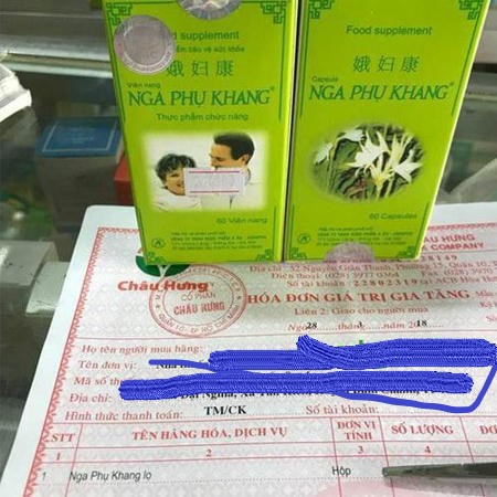 ✅ CHÍNH HÃNG ✅ Nga Phụ Khang - Hộp 360 viên (tặng 1 hộp 60 viên) -100% Thảo dược