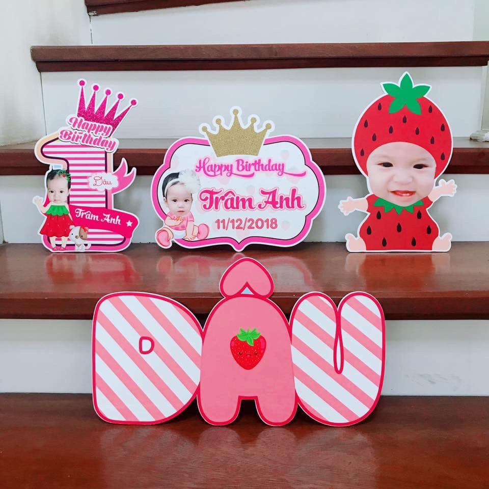 Combo chibi thiết kế cho bé sinh nhật, Nhiều mẫu