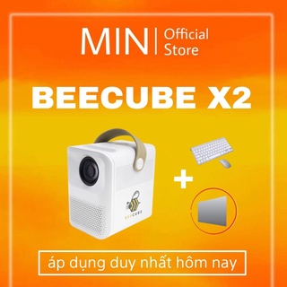 Siêu phẩm máy chiếu beecube X2 Max ưu đải mua kèm màn chiếu và giá đỡ 0d